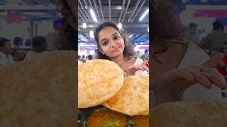 The largest poori in Hyderabad City right now 😳 food poori tiffin foodie ytshorts ytshort yt [upl. by Anaujit965]