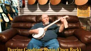 Deering Goodtime Banjo Demo [upl. by Kinch]