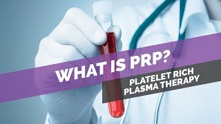 What is PRP Therapy Platelet Rich Plasma [upl. by Naida339]