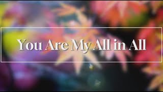 1Hour You are my all in all  Piano Music for Bible Meditation and Prayer  약할때 강함되시네 [upl. by Publia816]