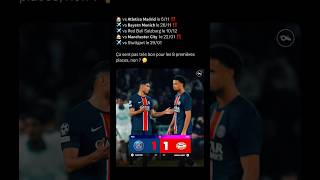 React au 11 du PSG vs le PSV psg psv dembele barcola mbappe football react reaction [upl. by Hauger]