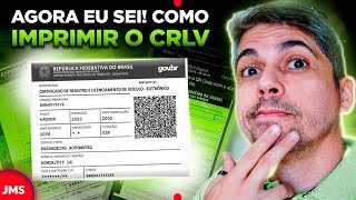 Como Imprimir o CRLV 2024 Pelo Celular Modo Fácil [upl. by Mildrid]