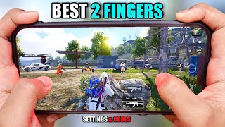 NEW BGMI BEST SENSITIVITY amp SETTINGS🔥 iPhone 13 Pro PUBG Expert  2 Finger  GYRO Handcam Gameplay [upl. by Melany280]