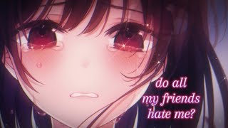 Nightcore  do all my friends hate me Mckenna Grace [upl. by Hairacaz]