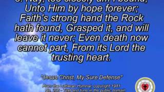 quotJesus Christ My Sure Defensequot by the Lutheran Quartet [upl. by Ori]