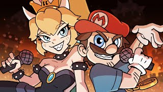 BOWSETTE in 23 Animation Styles ■ HUGE Community Collab ■ The Chalkeaters Mario Song Remake [upl. by Landa]