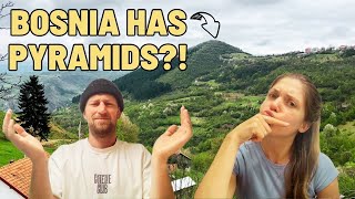 Are there actually PYRAMIDS in EUROPE Bosnia and Herzegovina VanLife Europe [upl. by Yorke317]