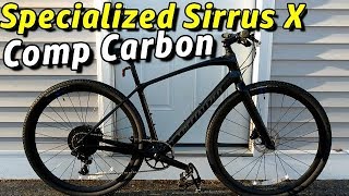 Gravel Hybrid The Specialized Sirrus X Comp Carbon [upl. by Gerstein61]