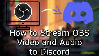 How to stream OBS with audio to Discord Works in 2024 [upl. by Ylluz135]