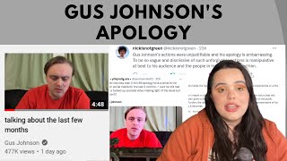 Gus Johnson Finally Made An Apology Video [upl. by Yorick946]