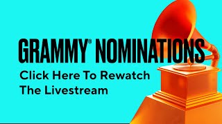 Watch The 2023 GRAMMY Nominations Live [upl. by Enilatan]