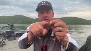 Bassmaster Elite Series Pro Randy Pierson talks about his favorite hooks [upl. by Gally850]