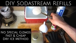 SodaStream CO2 Refill  No Special Gizmos [upl. by Anialam184]