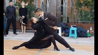 Amazing Real Tango Street Dance in Buenos Aires Argentina [upl. by Idet218]