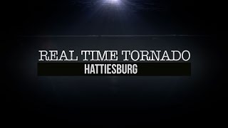 Tornado AlleyReal Time Tornado on Weather Channel – featuring Hattiesburg Part 2 [upl. by Ittap]