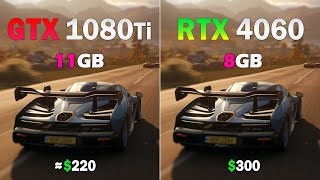 The legend GTX 1080 Ti 11GB vs RTX 4060 8gb  Still Worth after 7 years [upl. by Arrat]