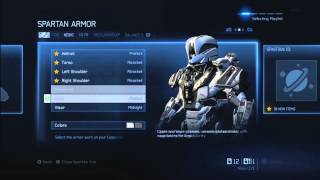 Halo 4  Champions Bundle Weapon Skins Stances Armor Maps [upl. by Ennairrek]