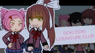 • Fandoms react to eachother  DDLC 3  FNAF  AFTON FAMILY  DDLC  MHA  genshin impact [upl. by Ennairrac]