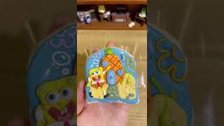 🧽SpongeBob squishy with SquidWard walking sounds🚶🏿‍♂️🤣spongebob squishy [upl. by Haberman]