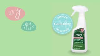 Probiotic Household Cleaning Products  Lively Clean [upl. by Naujtna975]