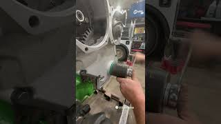 Front crankshaft seal installation on a John Deere 81L engine agtechtalk fyp agmechanic farmtok [upl. by Nellaf]