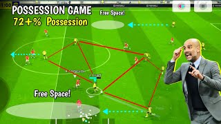 Researched Successful 🫡🔥 Custom Formation For Possession Game Lovers ✨ PES EMPIRE • [upl. by Llertnauq]