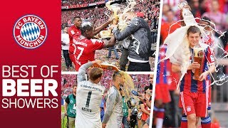 7 Championships 7 Beer Showers  Best of FC Bayern [upl. by Taam]