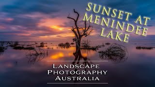 Sunset At Menindee Lake What A Place [upl. by Ahseikram727]