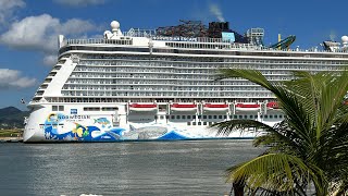 Norwegian Escape  Embarkation Day amp Interior Stateroom tour 14607 [upl. by Hedges322]