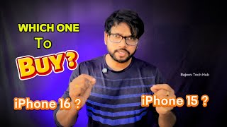 iphone 15 or 16 which one to buy  iPhone 16 vs iPhone 15 [upl. by Fonville672]