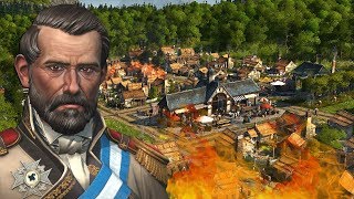 OB amp I Built Cities and It was a Wonderful Disaster  Anno 1800 Multiplayer Gameplay [upl. by Allekim756]