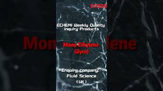 An important industrial solvent  Mono Ethylene Glycol [upl. by Thun]