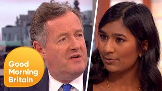 Piers Morgan Clashes With Guest During Heated National Anthem Debate  Good Morning Britain [upl. by Jeffry]