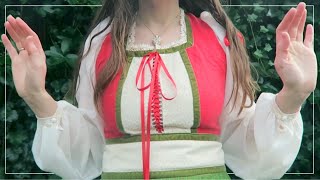 Sewing a Gunne Sax style dress for Yule  gunnesaxmas [upl. by Sparrow]