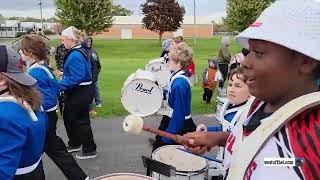 Wilmot Union High School 2023 Homecoming parade  bands [upl. by Wayolle]