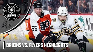 Boston Bruins vs Philadelphia Flyers  Full Game Highlights [upl. by Azil]