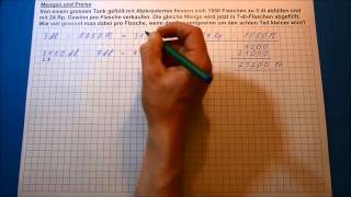 Tutorial Mengen und Preise Aufnahmeprüfung Gymnasium 6 Klasse [upl. by Eseerehs]