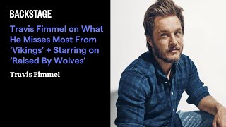 Travis Fimmel on What He Misses Most From ‘Vikings’  Starring on ‘Raised By Wolves’ [upl. by Etsirhc]