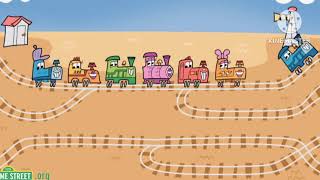 Sesame Street 14 Trains Bloopers [upl. by Margie]