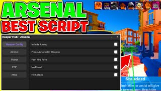 Arsenal ScriptHack Aimbot ESP amp More [upl. by Icart]