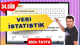 VERİ İSTATİSTİK  34 GÜN 40GündeTYTmatematikkampı [upl. by Yearwood]