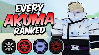 Every AKUMA Ranked From WORST To BEST  Shindo Life Bloodline Tier List [upl. by Vial833]