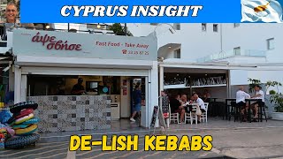 MustTry Kebabs at Nic amp Tass in Protaras Cyprus Sto Apse Svise [upl. by Ezequiel]