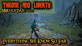 THRONE AND LIBERTY  Project TL  New MMO Details for 2022 [upl. by Hassin]