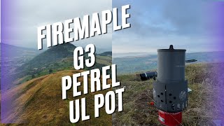 The pot that might just beat all pots  Fire maple G3 Petrel 600ml pot  UL gas stove kit [upl. by Olette]