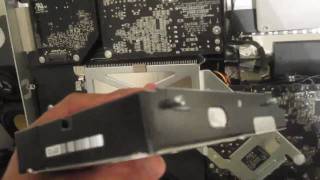 iMac 5 SECOND BOOT  Intel X25M SSD Install [upl. by Aneahs]