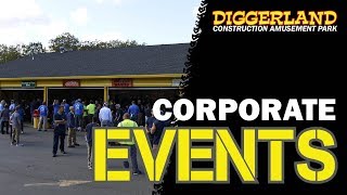 Have your CORPORATE EVENT at Diggerland USA [upl. by Nnaycart]