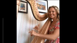 Kelsey Johnson Harpist  “It Is Well With My Soul” [upl. by Crist]