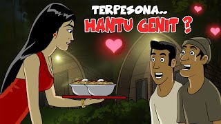 Terpesona Hantu Genit Penjual Mie Ayam ketika Camping di Hutan Angker  Kartun Horor [upl. by Medovich603]