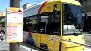 Adelaide trams  Victoria Square [upl. by Dobrinsky]